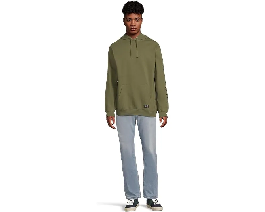 Толстовка Refuge Fleece Salty Crew с капюшоном и карманом