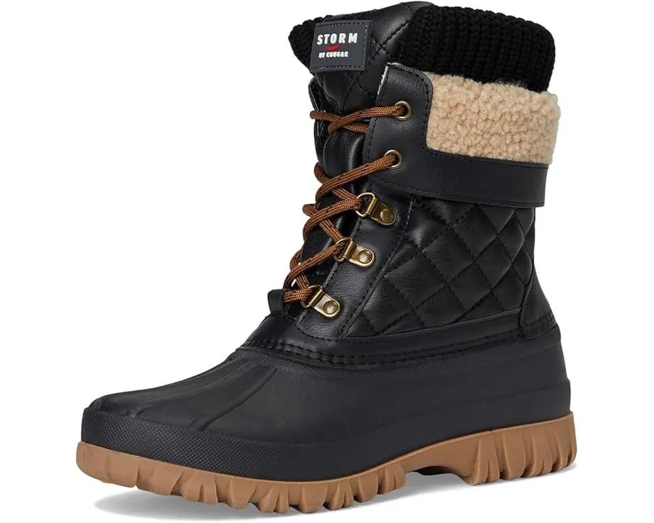 Утепленные ботинки Cougar Creek Quilt со стеганым дизайном и манжетой