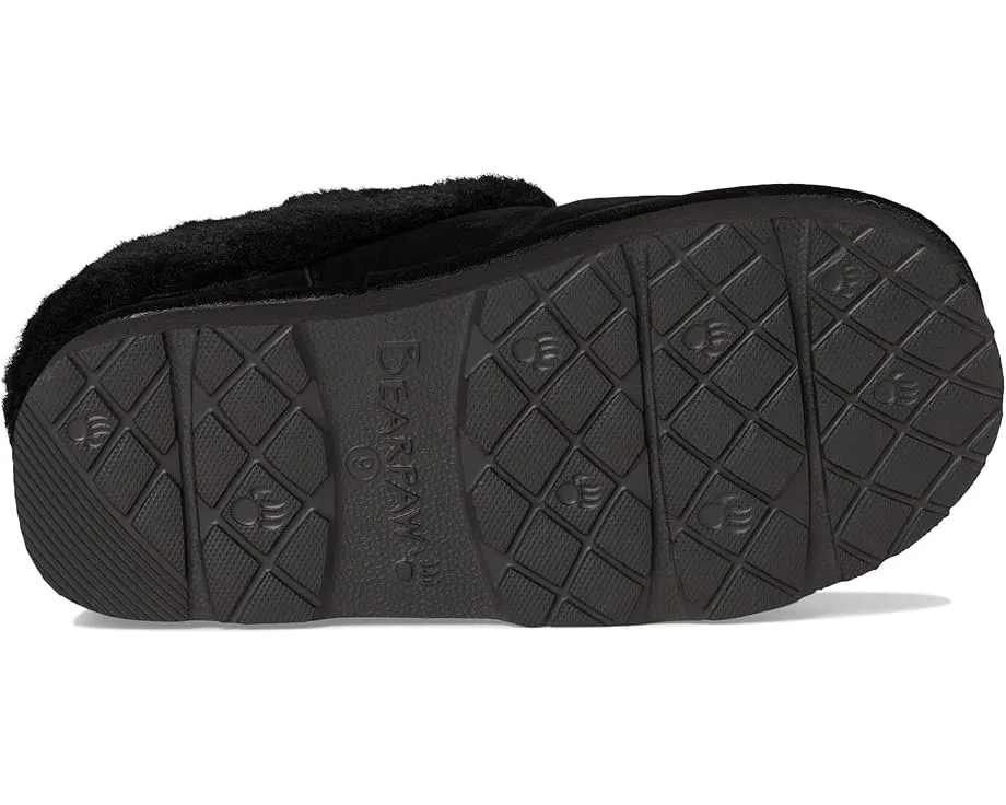 Уютные тапочки Bearpaw Ari из замши с подкладкой из овчины