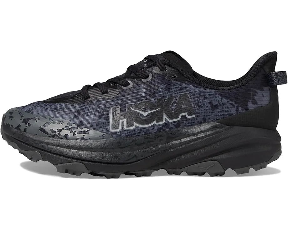 Детские кроссовки Hoka Speedgoat 6 для трейла с глубоким протектором