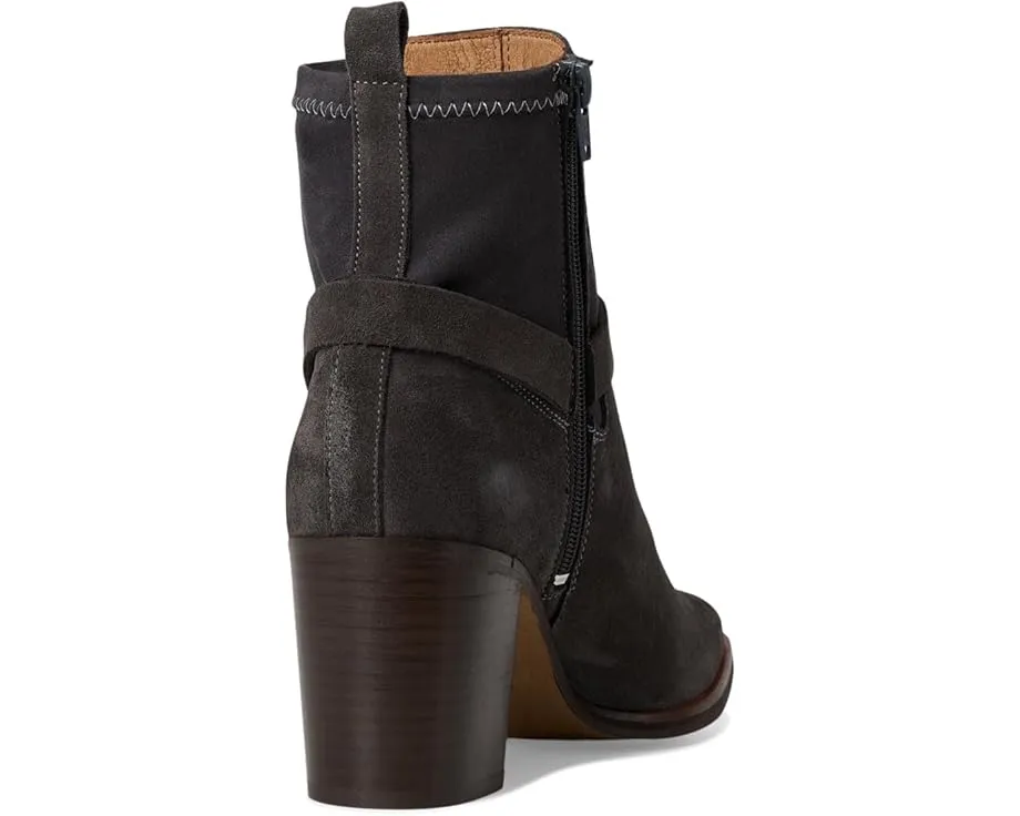 Ботильоны Andre Assous Royal из натуральной кожи с деревянным каблуком