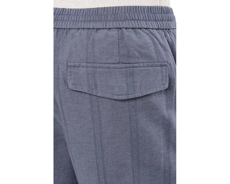 Шорты Vince Cove Stripe с полосками синего цвета