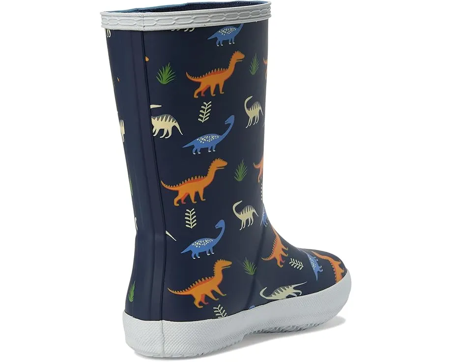 Детские резиновые сапоги Hunter First Classic с блестками и полоской