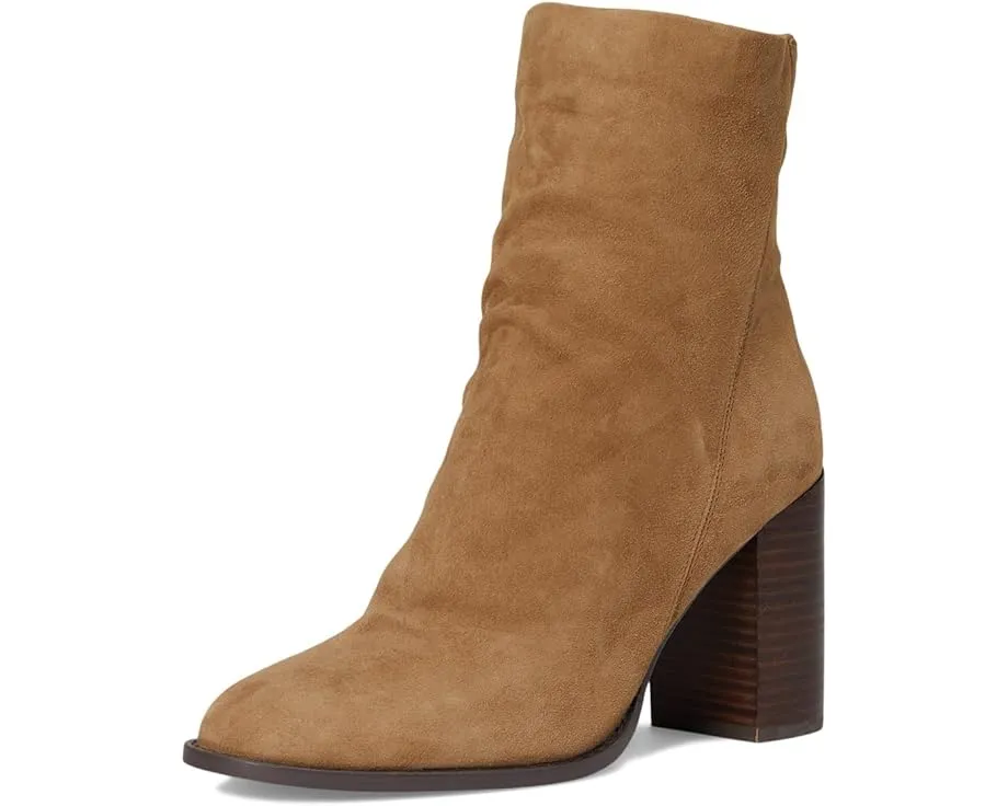 Ботинки Steve Madden Obsession на квадратном каблуке с замком молнией и верхом из замши