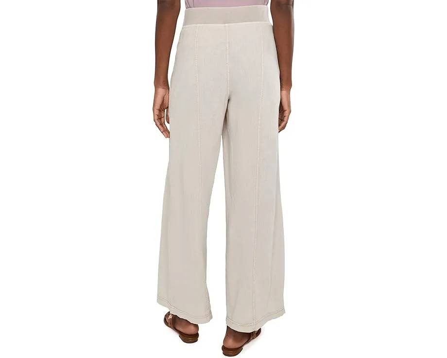 Брюки XCVI Charli Wide Leg свободного кроя с защипами