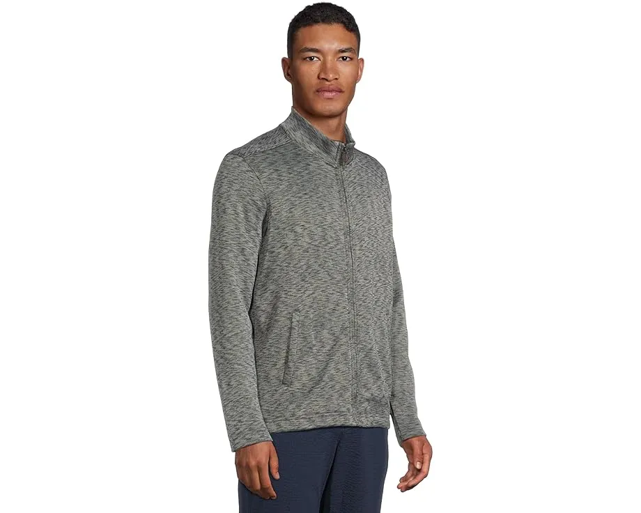 Куртка Johnston & Murphy Space Dye Full Zip на молнии с воротником стойкой