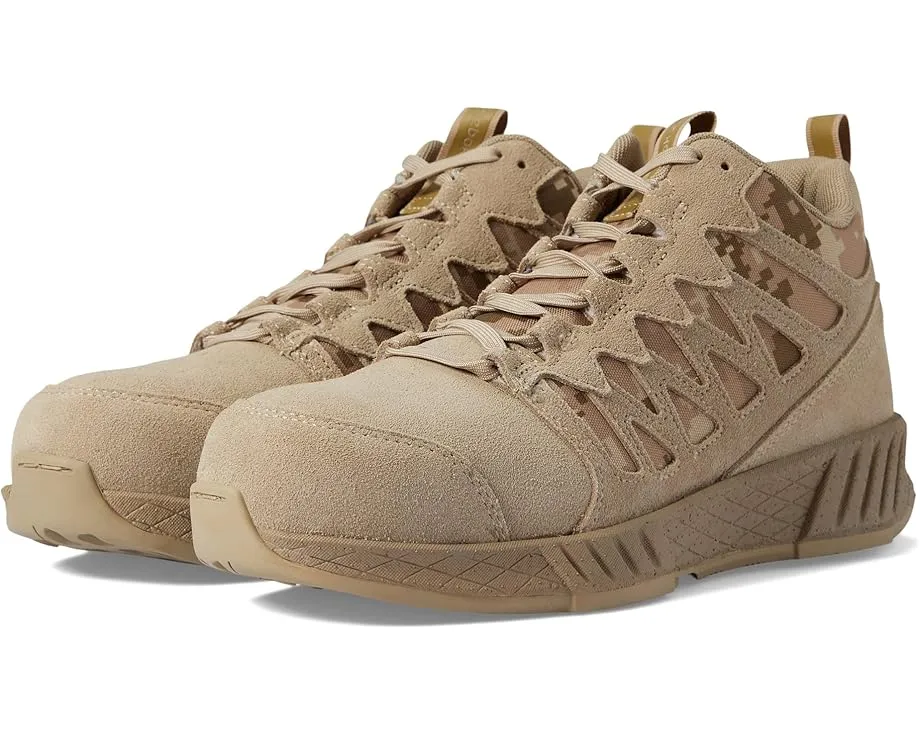 Рабочие ботинки Reebok Floatride Energy Tactical EH Comp Toe Mid-Top с противоскользящей подошвой
