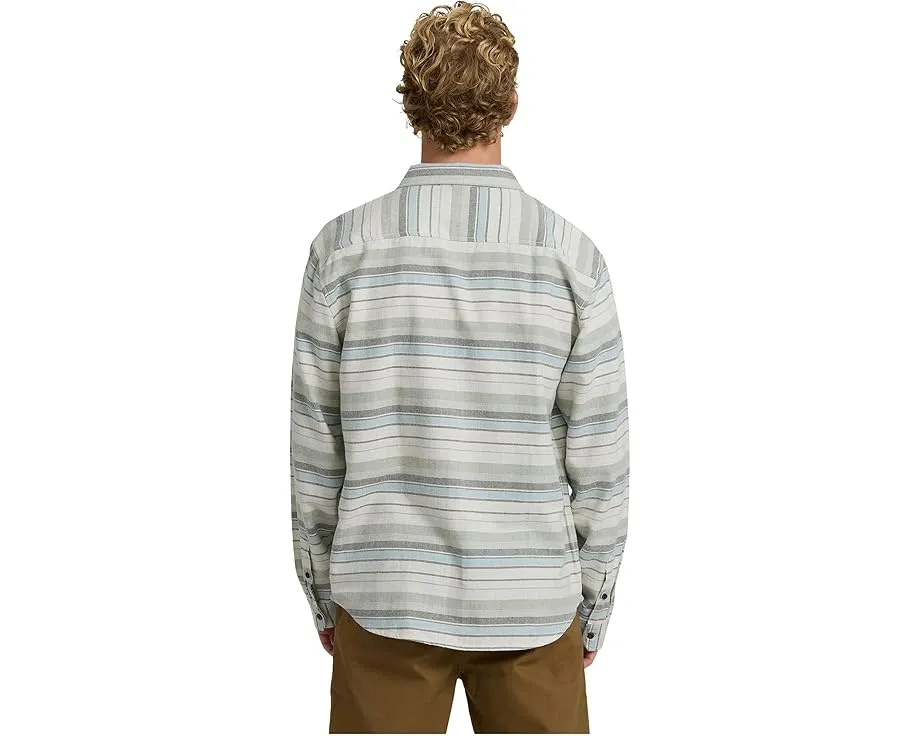 Фланелевая рубашка Billabong Coastline с эффектом состаренности и карманом на груди