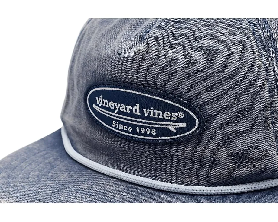 Пятипанельная кепка Vineyard Vines Surf Patch Canvas 5 Panel из прочного хлопка