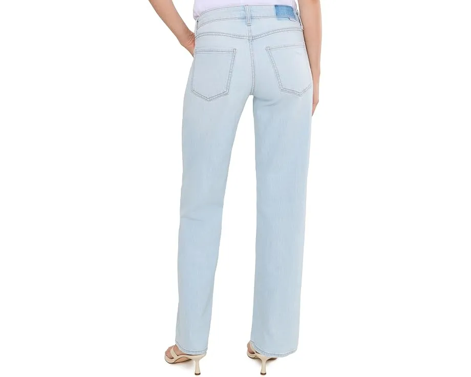 Джинсы DAZE Keeper Low Rise Straight In All Out заниженная талия светлые
