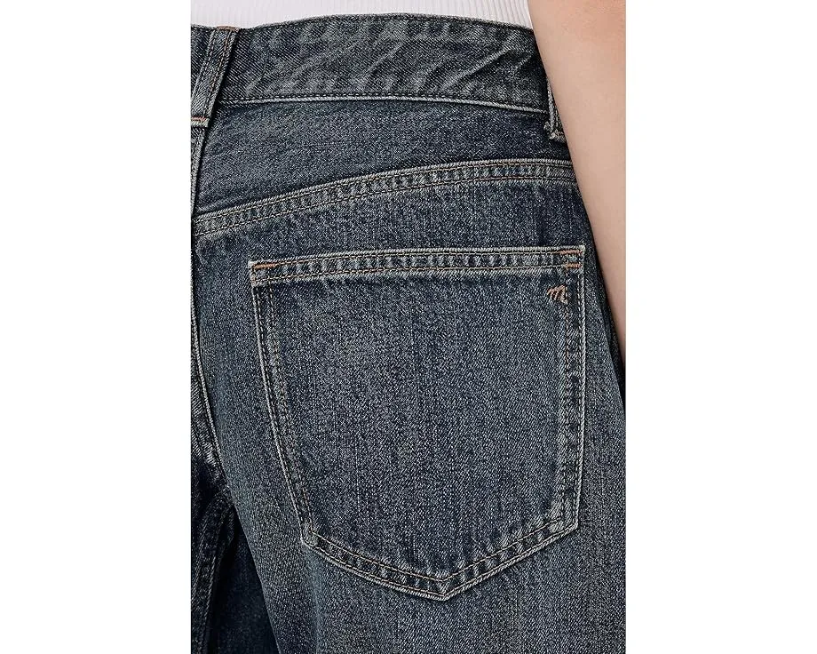 Джинсы Madewell Darted Barrel Leg с вытачками на коленях