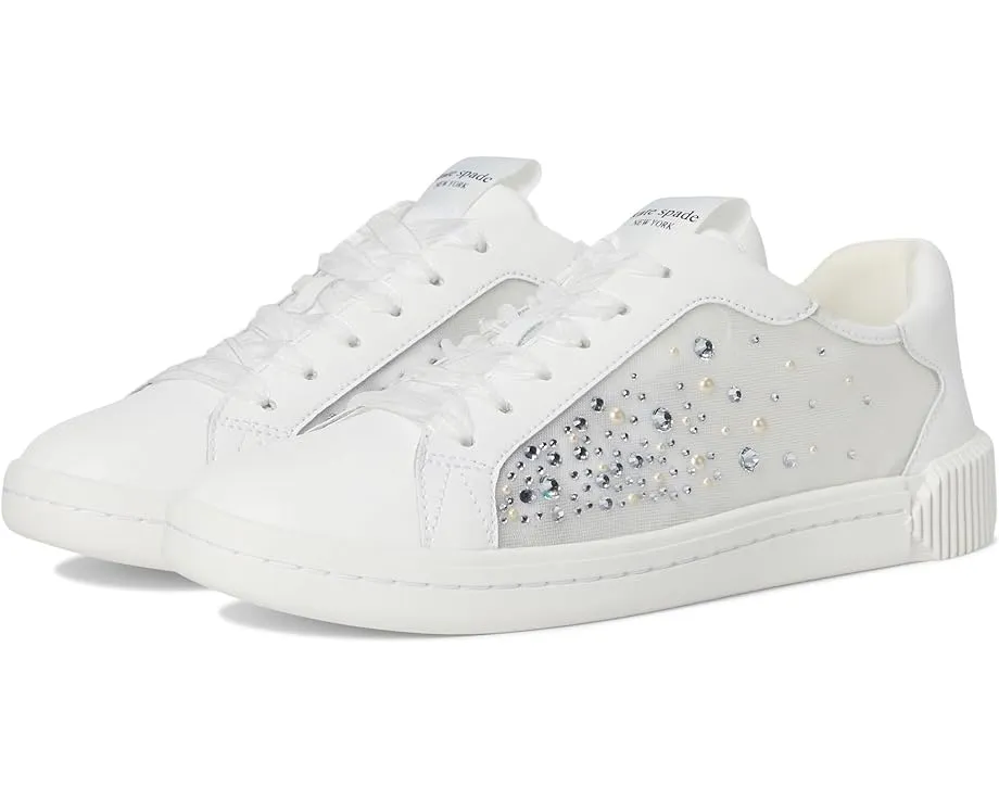 Кроссовки Kate Spade New York Tori с кристаллами и шнуровкой