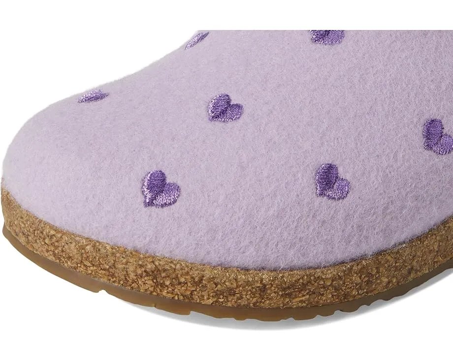 Клоги Cuorcini из чистой шерсти с пробковой стелькой Haflinger