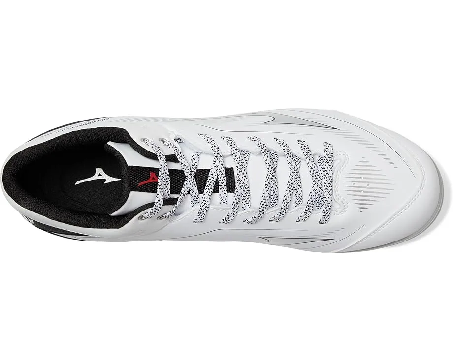 Бутсы Mizuno Cushionrevo Diamond Mid TPU для бейсбола с поддержкой голеностопа