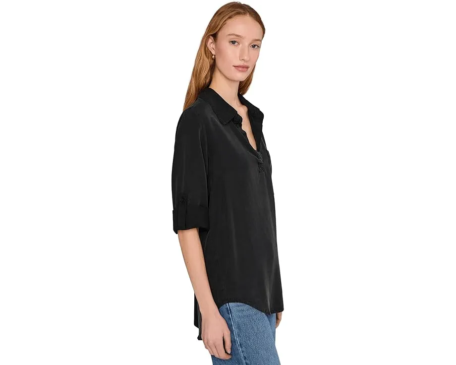 Туника Mod-o-doc с отворотами на рукавах и накладным карманом