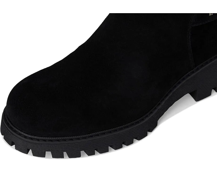 Ботильоны Kelson из мягкого нубука с меховой подкладкой и пряжкой