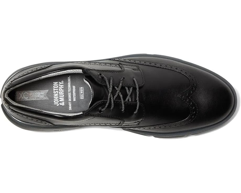 Водонепроницаемые оксфорды Johnston & Murphy Tanner с крылом на резиновой подошве