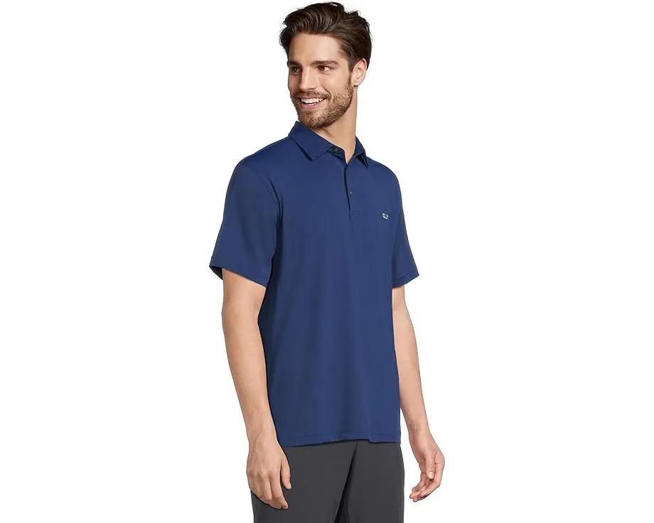 Поло Vineyard Vines Solid Sankaty с защитой UPF 50+ и отводом влаги