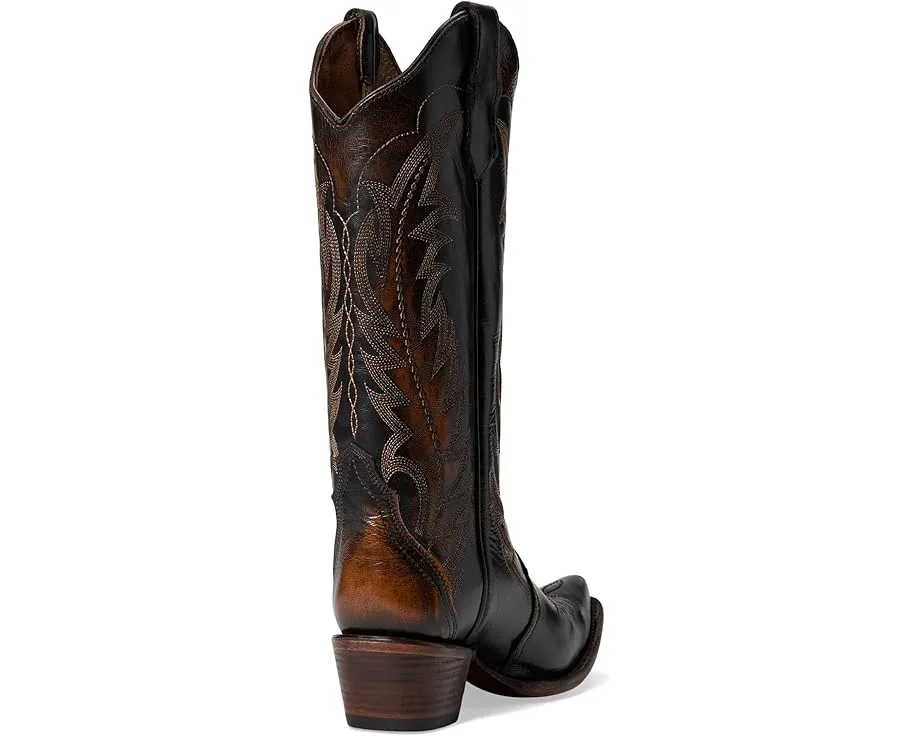 Сапоги Corral Boots L5872 с вышивкой и заостренным носком на кубинском каблуке