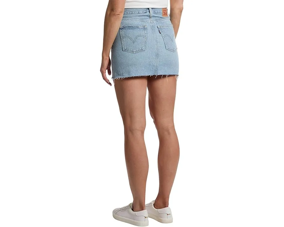 Юбка Levi's Icon из денима с поясом и карманами