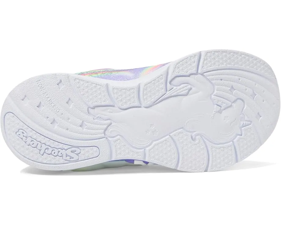 Кроссовки Skechers Unicorn Chaser со светящейся подошвой и ремешком
