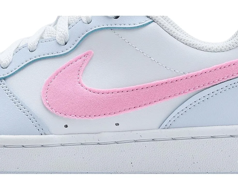 Кроссовки Nike Kids Court Borough Low Essential+ с кожаным верхом и водоотталкивающей пропиткой