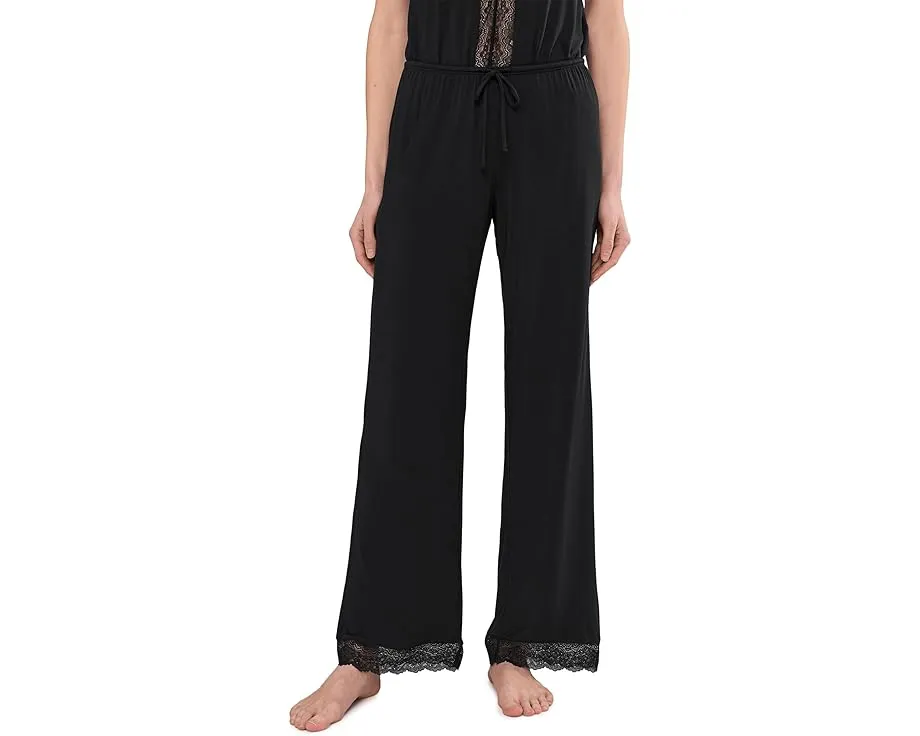 Пижамный комплект Eberjey Lara из мягкого модала с кружевными вставками