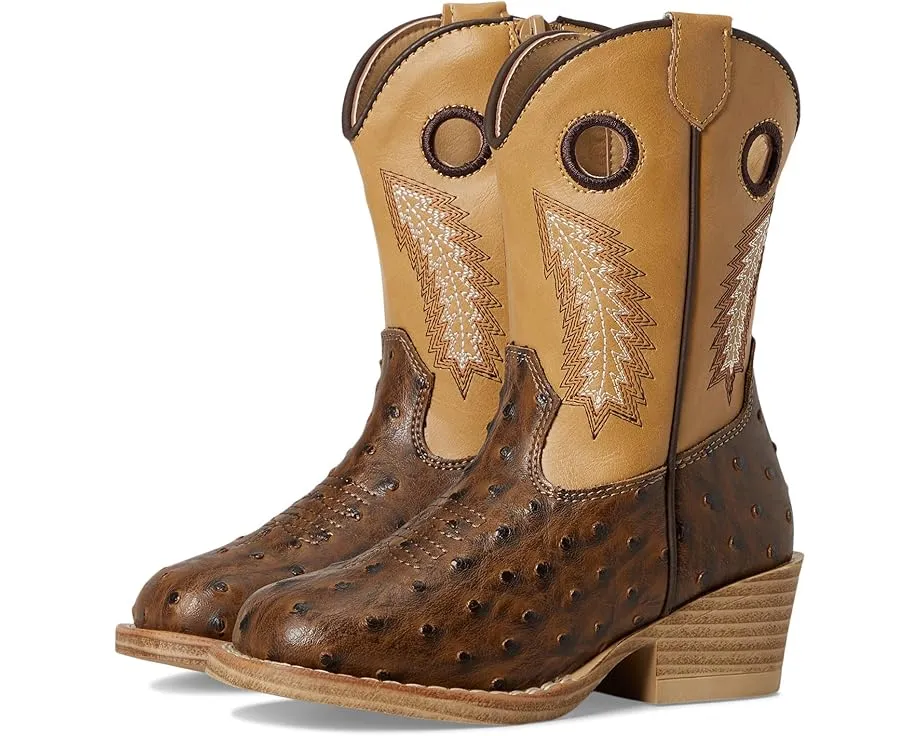 Ковбойские сапоги Walker Bumps для малышей с эффектом страуса от Roper Kids