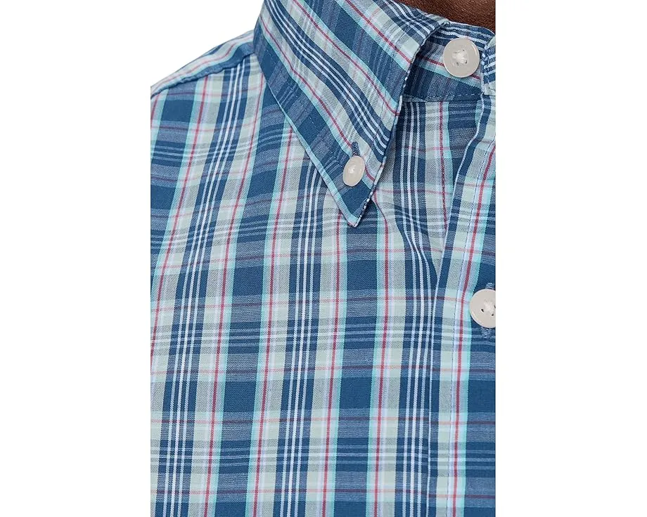 Vineyard Vines Рубашка Wavecrest Plaid из мягкой ткани с клеткой