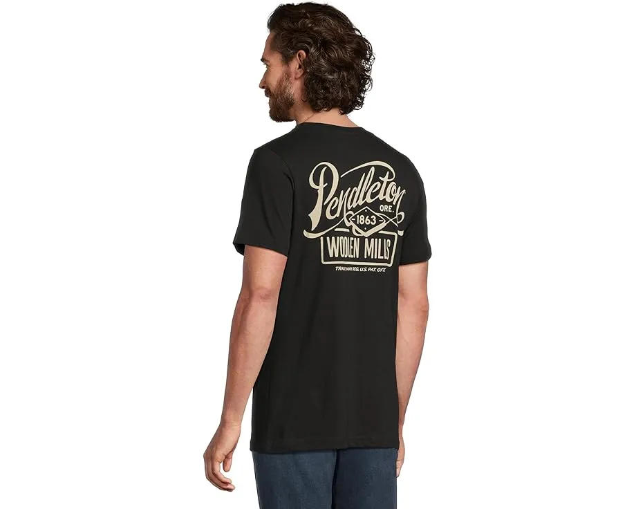Футболка Pendleton Script с графическим принтом из мягкого хлопка