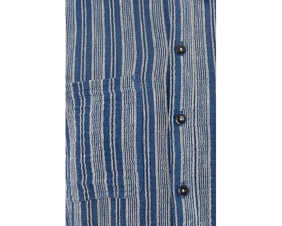 Рубашка Tate Double Weave Long Sleeve с цветочным принтом из конопли и хлопка Toad&Co