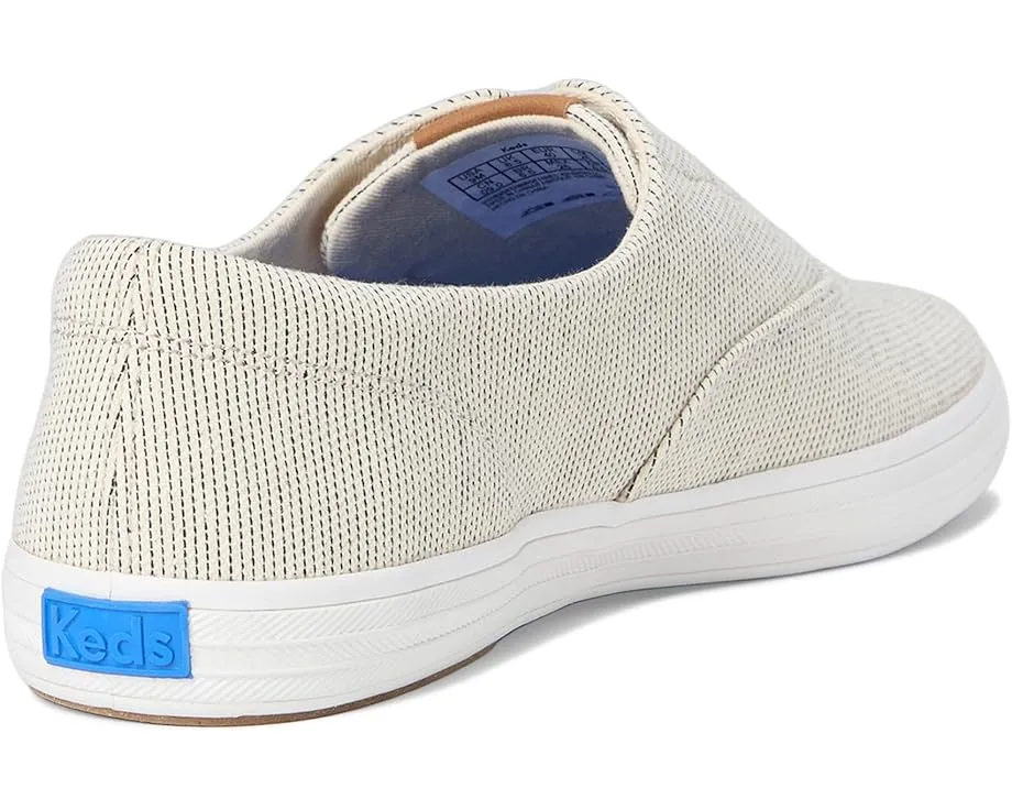 Keds Champion слипоны с круглым носком и лаконичным дизайном