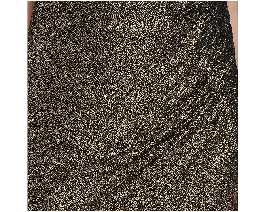 Короткое платье Calvin Klein с пайетками и короткими рукавами