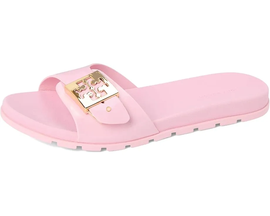 Сандалии Tory Burch Buckle Slide с водонепроницаемым верхом и стелькой из EVA