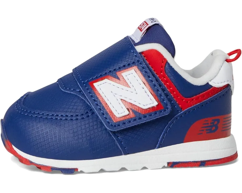 New Balance Kids 574 New-B кроссовки на липучке для малышей с широким носком