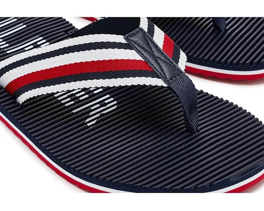 Сандалии Tommy Hilfiger Donom с текстильными ремешками и круглым носком