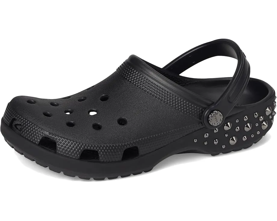 Классические кроксы Crocs с декором в виде шипов