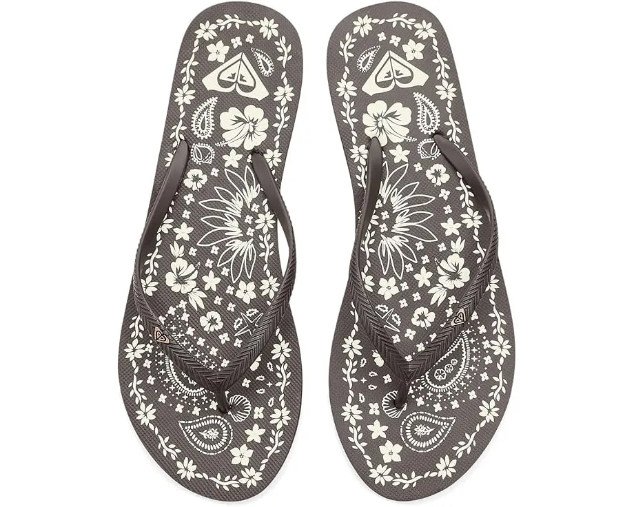 Вьетнамки Roxy Bermuda Print III с принтом