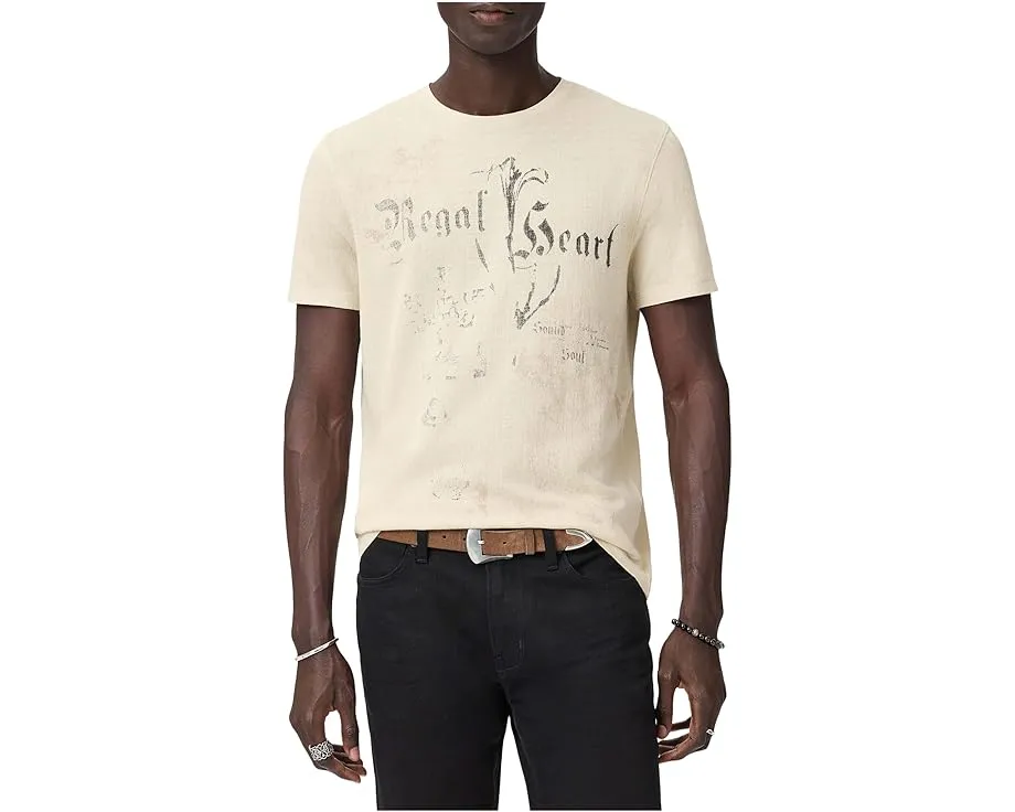 Футболка Regal Heart Tee из органического пима-хлопка John Varvatos