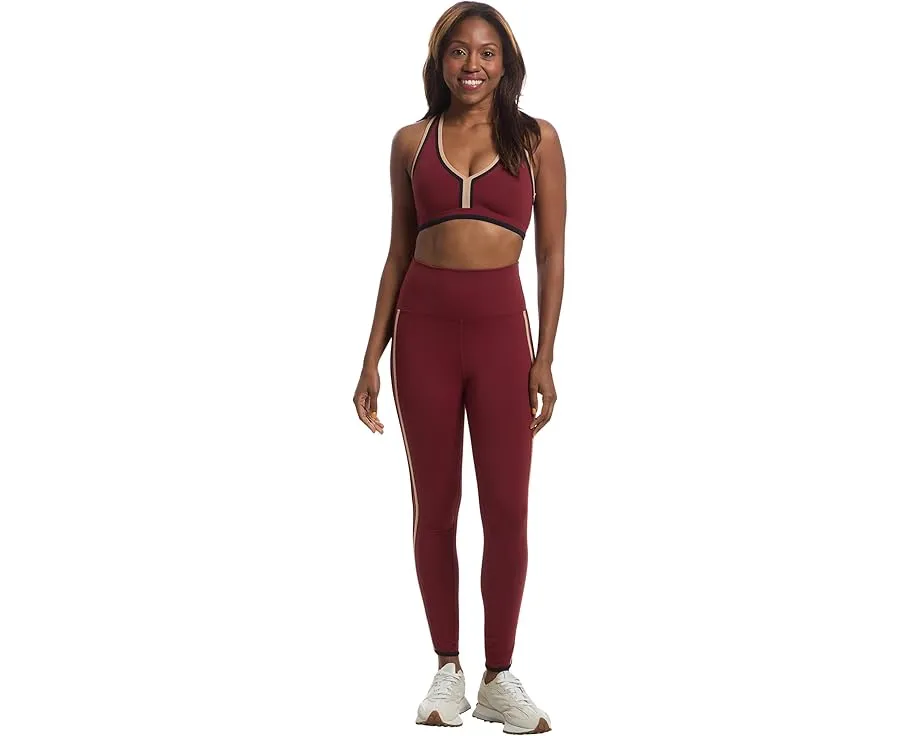 Топ Beach Riot Ida спортивный с глубоким V-вырезом и съемными чашками