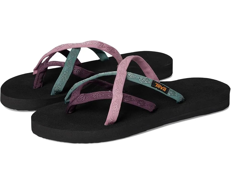 Teva Olowahu пляжные шлепанцы с перемычкой и поддержкой свода стопы