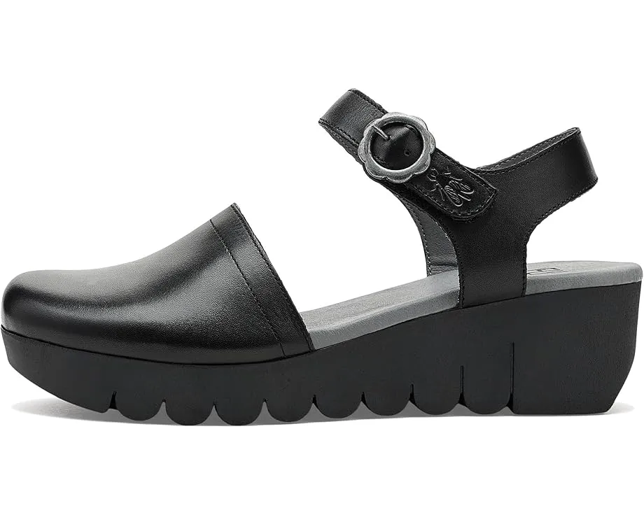 Сандалии FLY LONDON Vizi385fly на платформе с ремешком на щиколотке и пряжкой