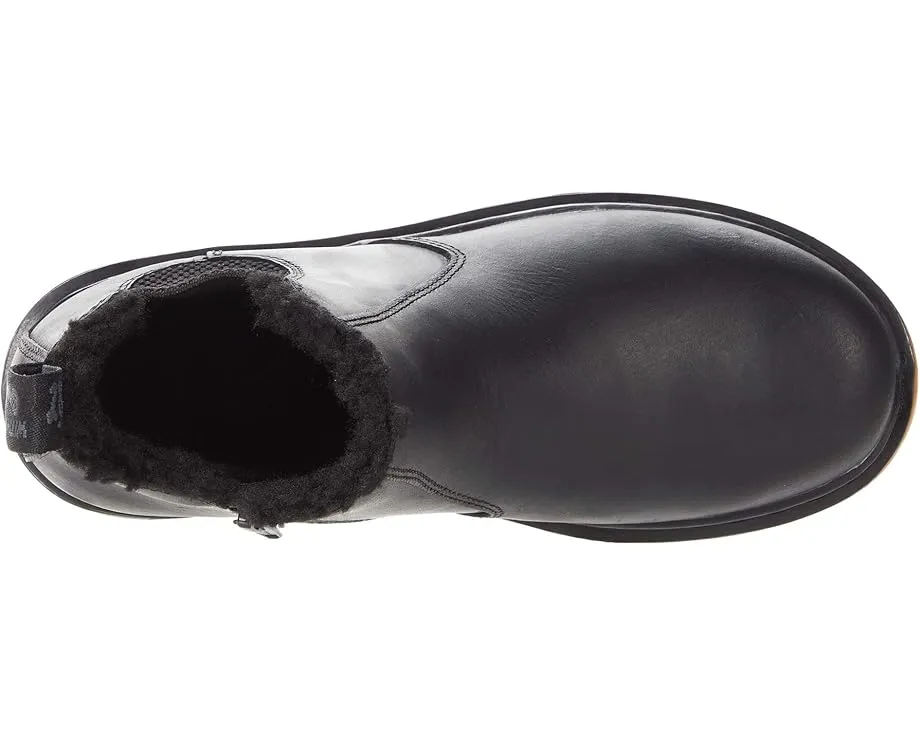 Ботинки Dr. Martens 2976 Leonore Mono для детей с подкладкой из шерпы