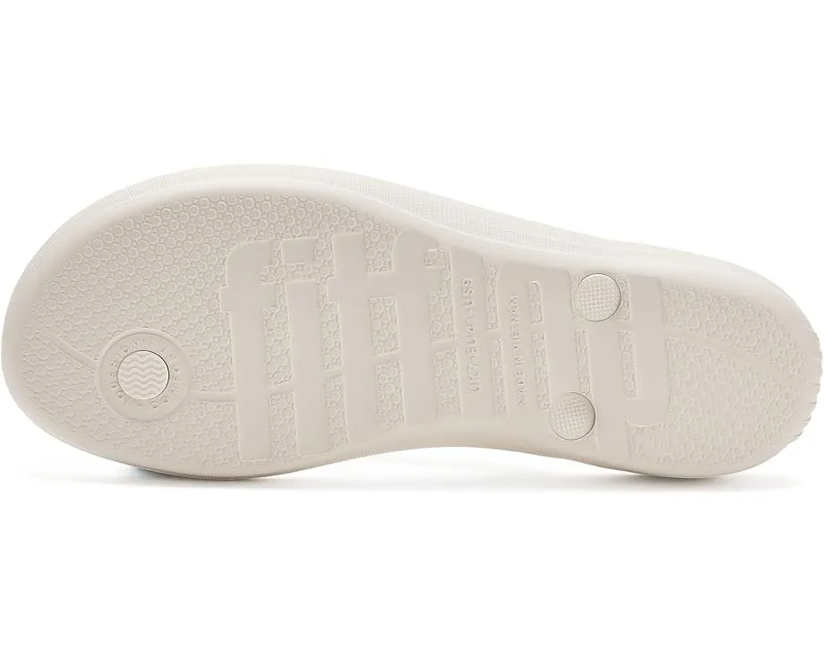 Шлепанцы iQushion Glossy Button FitFlop с резиновым верхом