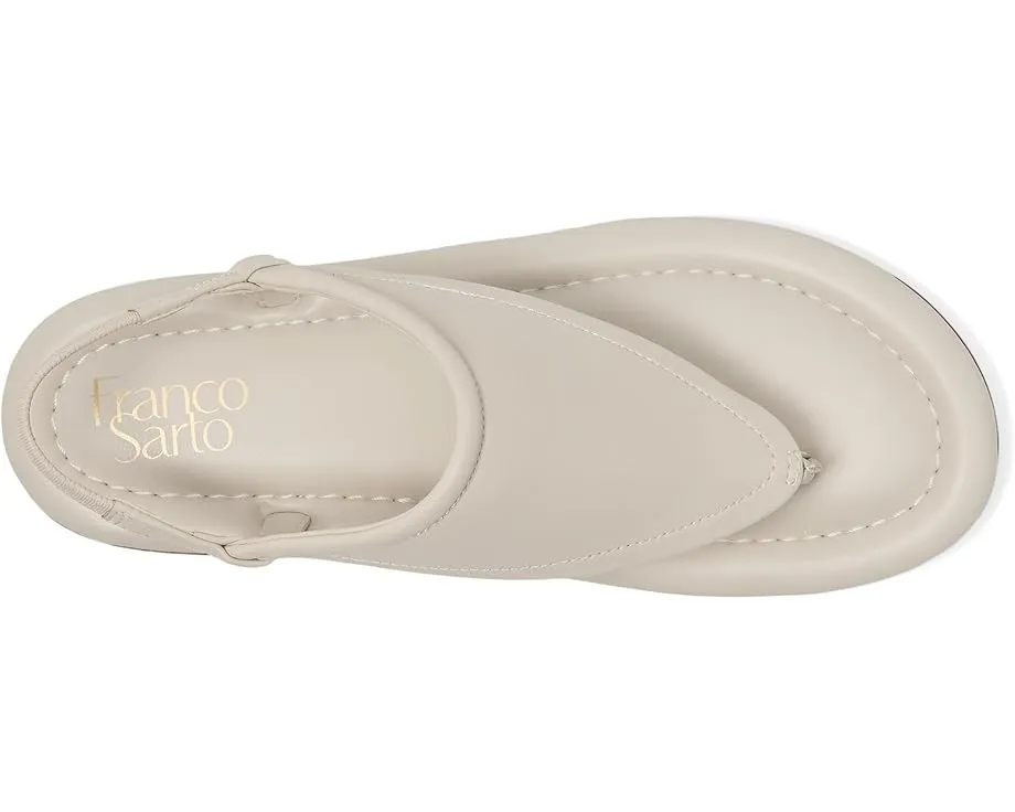 Шлепанцы Franco Sarto Jocelyn на танкетке с ремешком на щиколотке