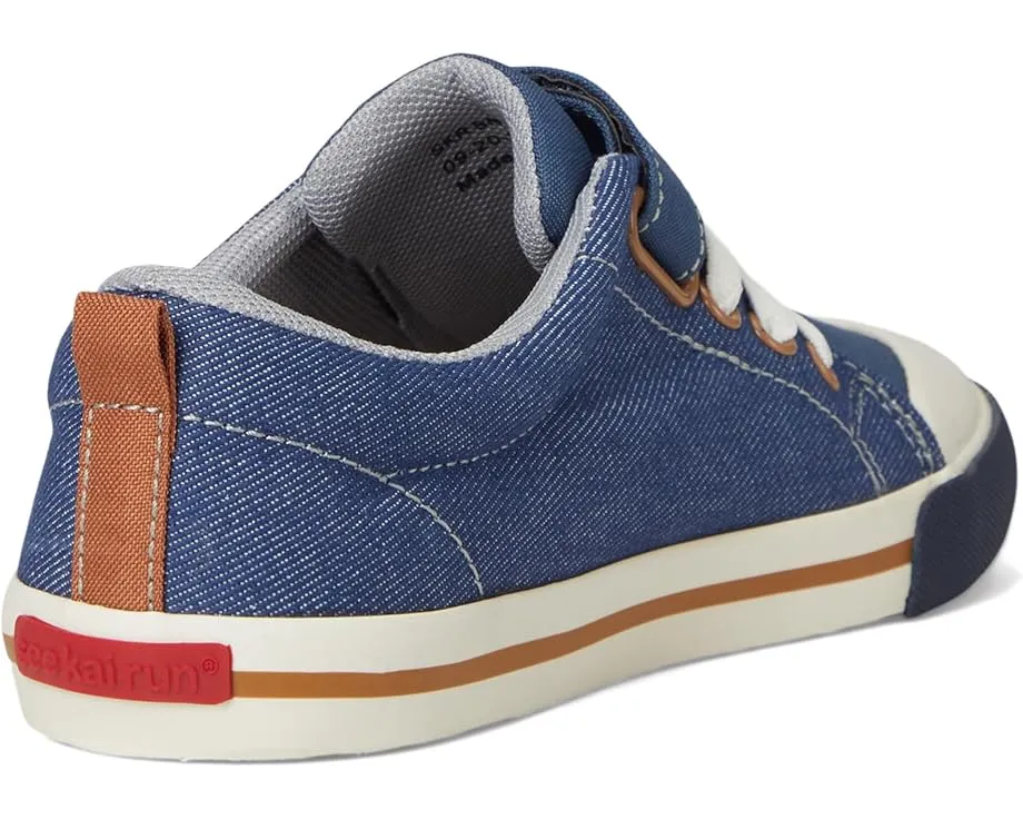 See Kai Run Stevie II детские кеды с текстильным верхом и застежкой на липучке