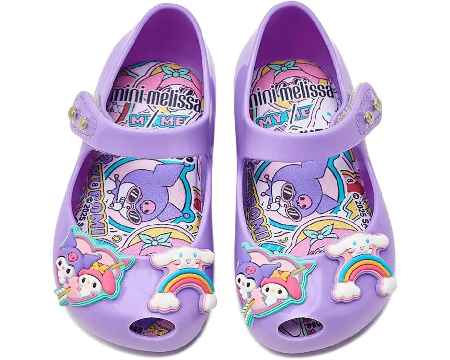 Mini Melissa Туфли Ultragirl + Hello Kitty And Friends для малышей с аппликацией и ароматом