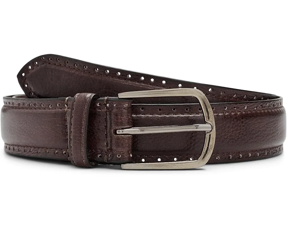 Ремень Johnston & Murphy Perfed Edge с перфорированным краем