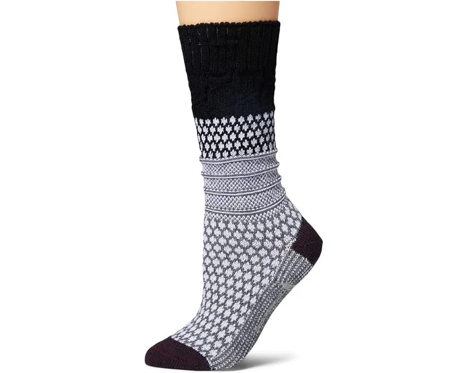 Носки Smartwool Everyday Popcorn Cable Crew с рисунком попкорн до середины икры