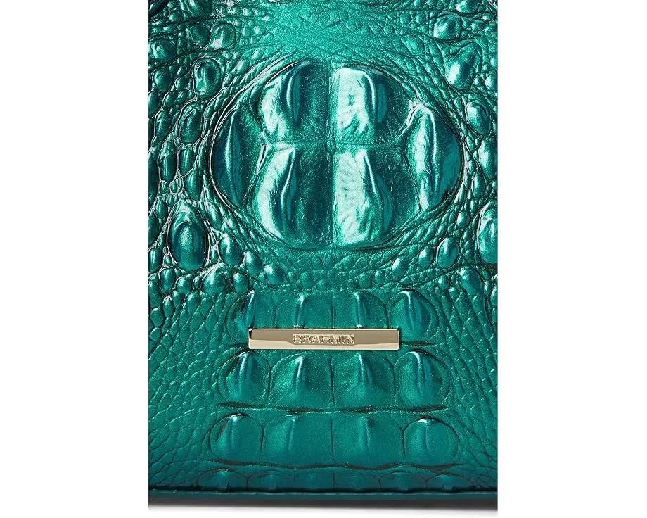 Brahmin сумка-сатчел Rosetta с двойными ручками и широким ремнем